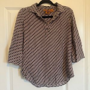 Tory Burch Tunic Blouse size 6